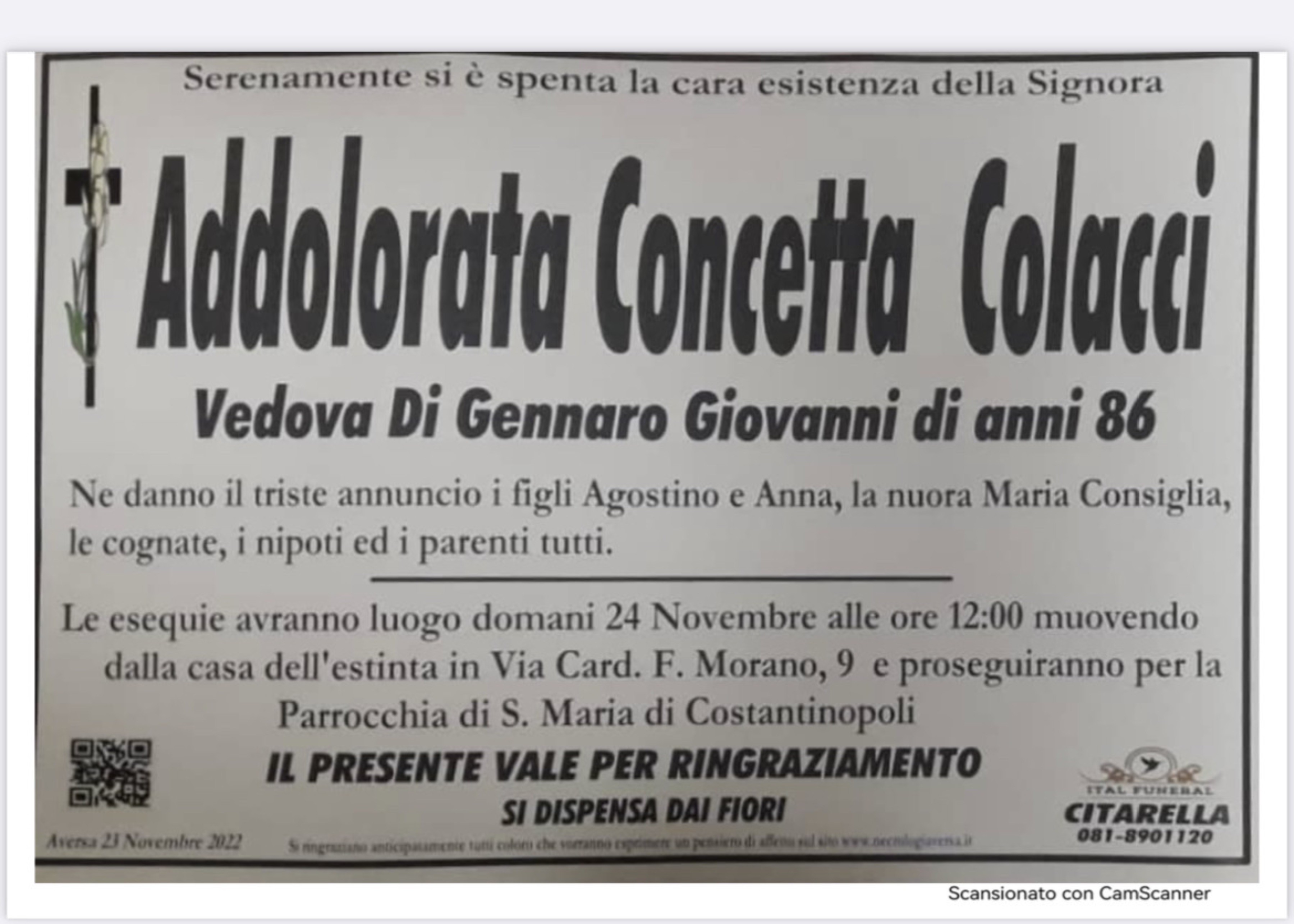 Addolorata Concetta Colacci