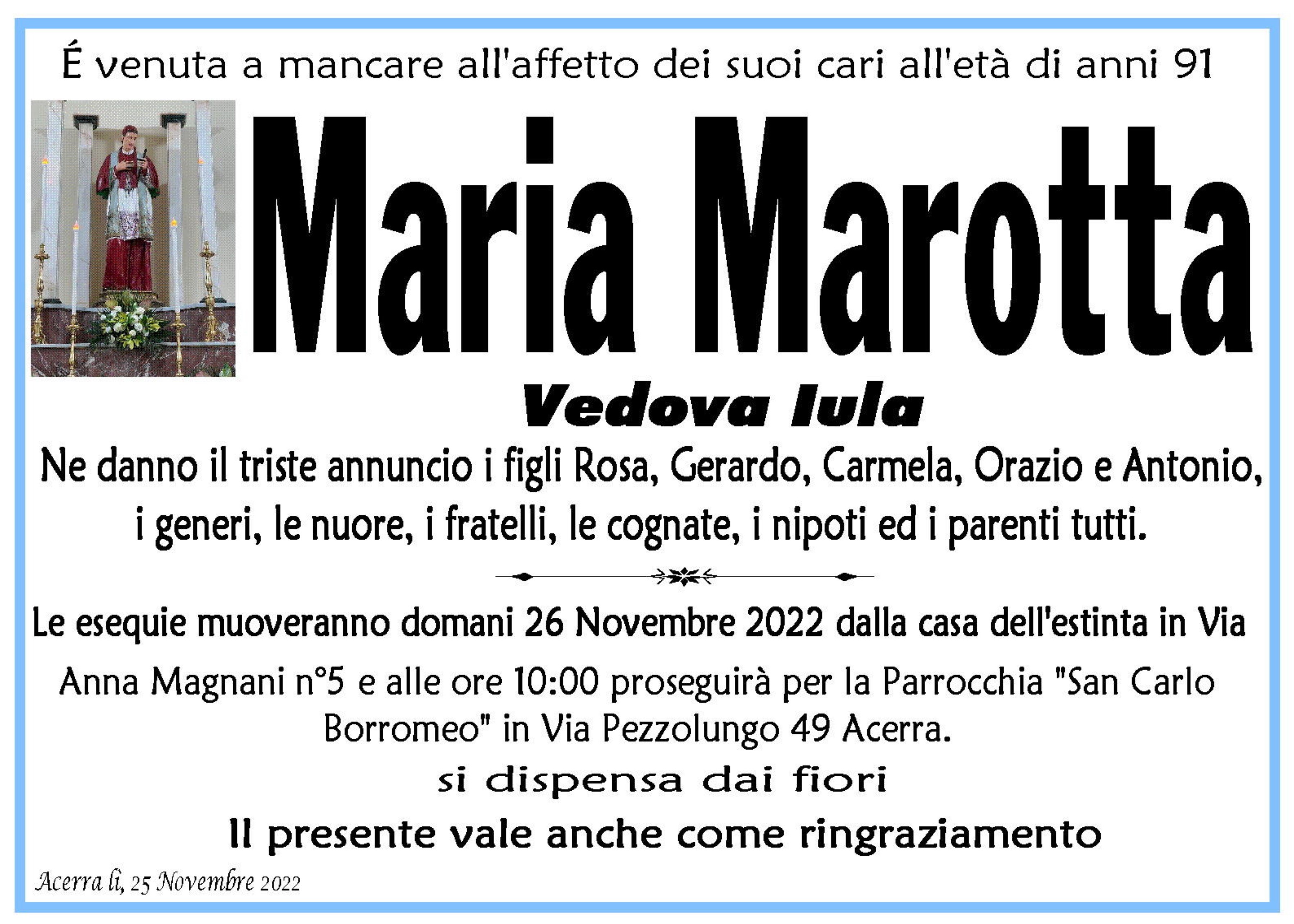 Maria Marotta