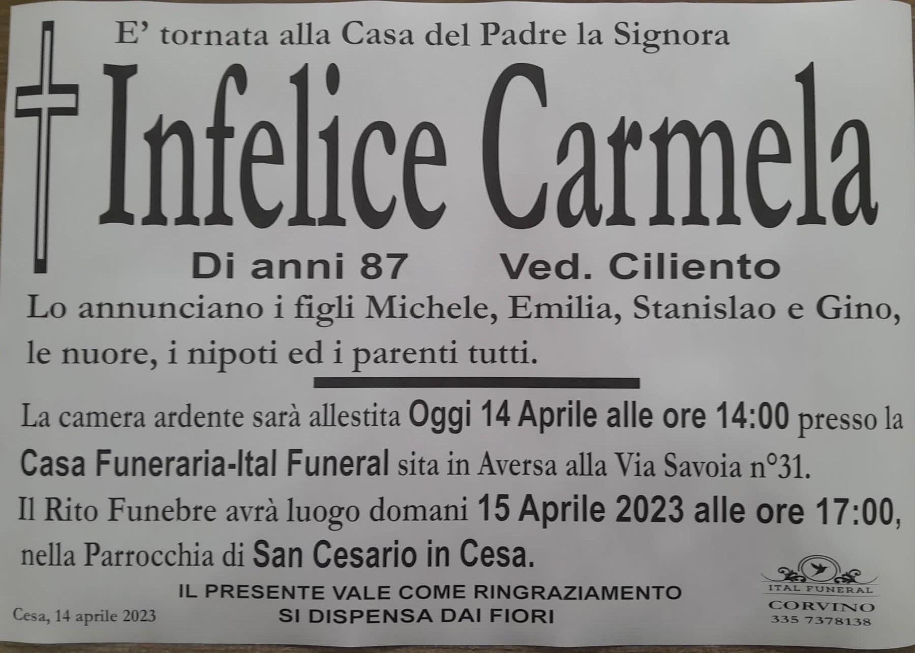 Carmela Infelice