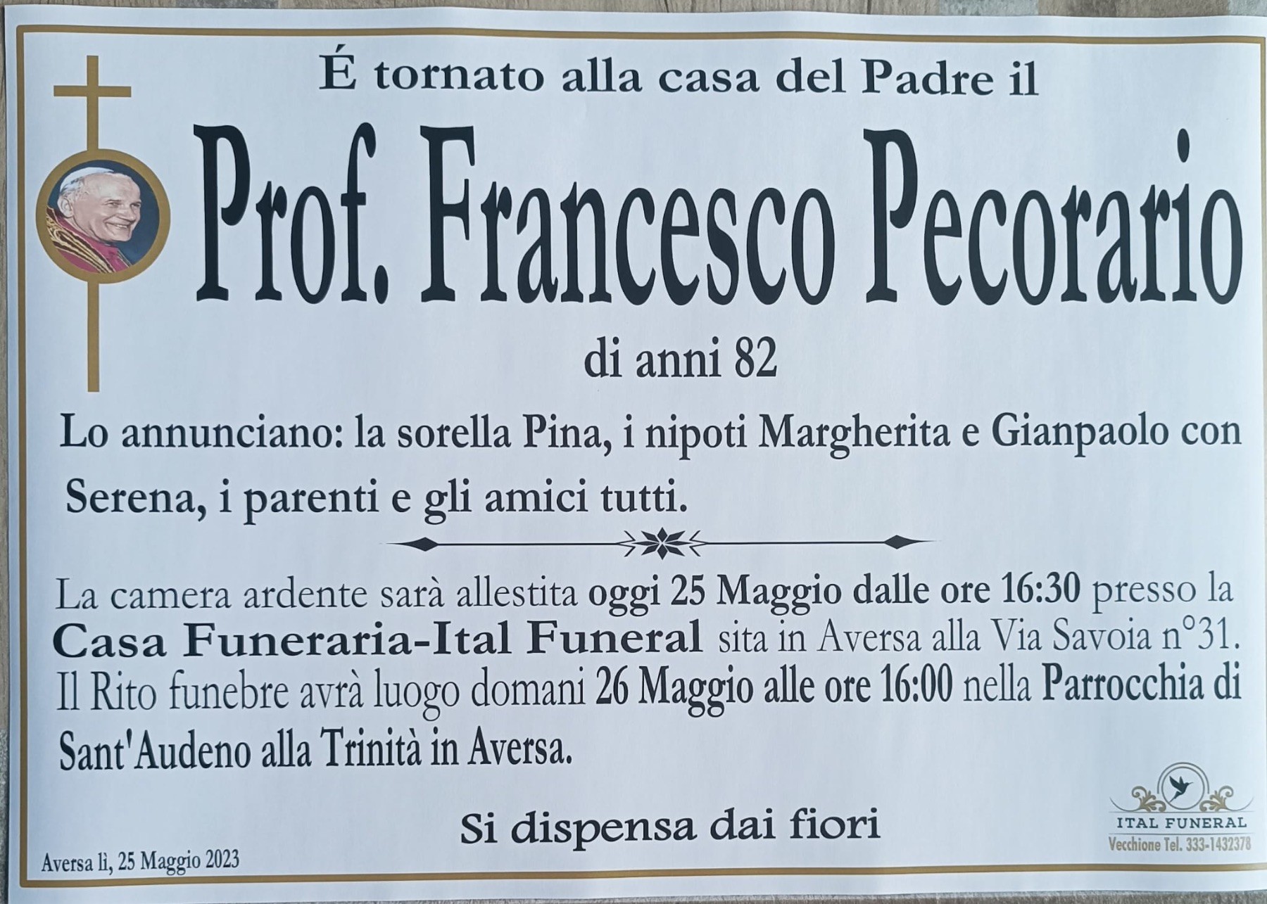 Prof. Francesco Pecorario
