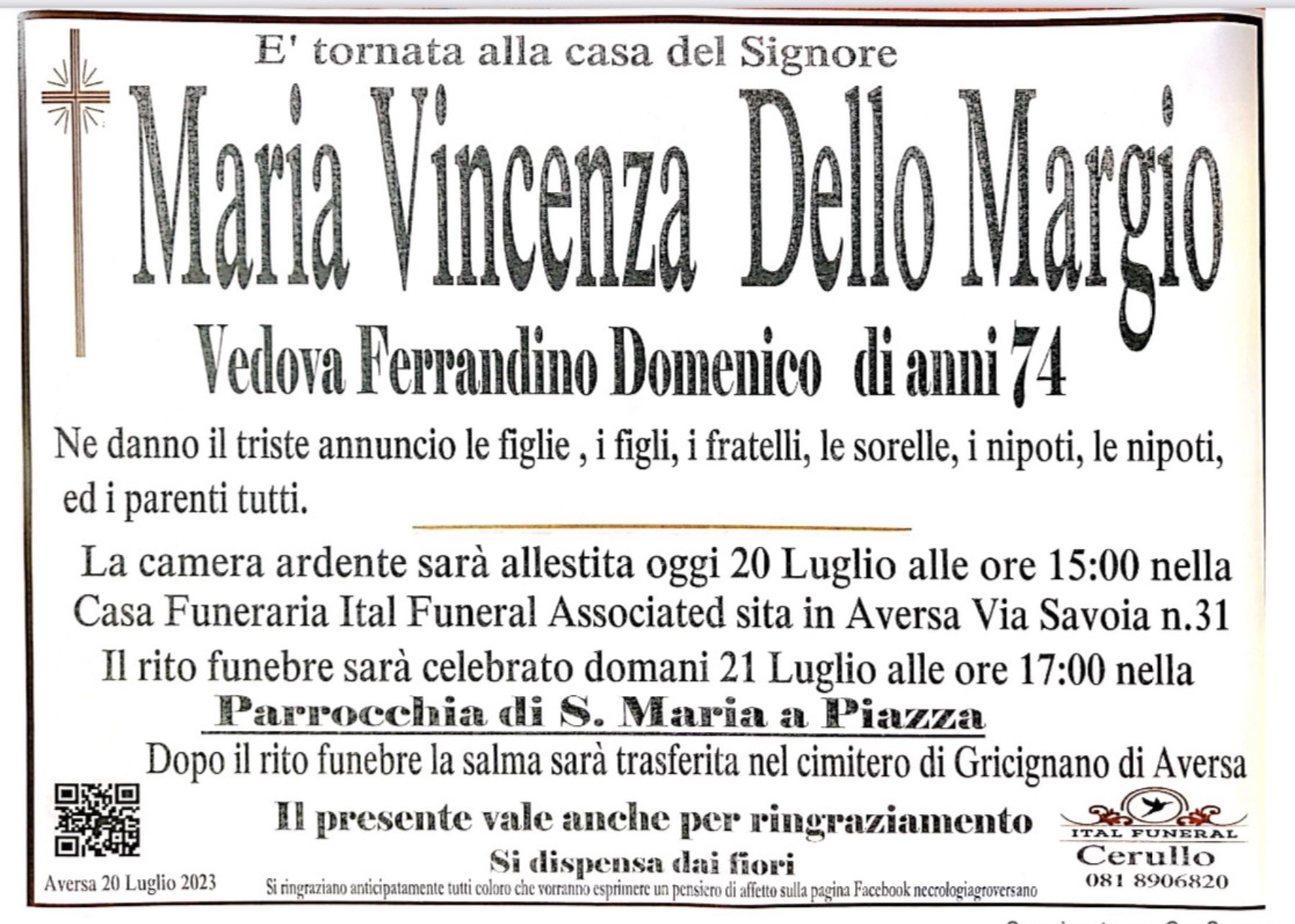 Maria Vincenza Dello Margio