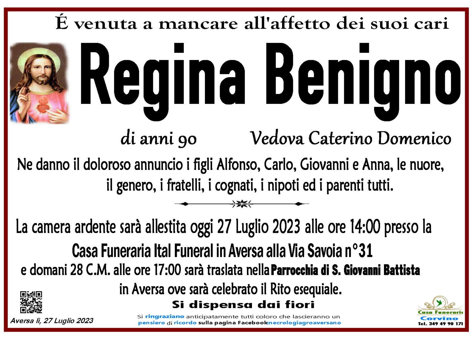Regina Benigno