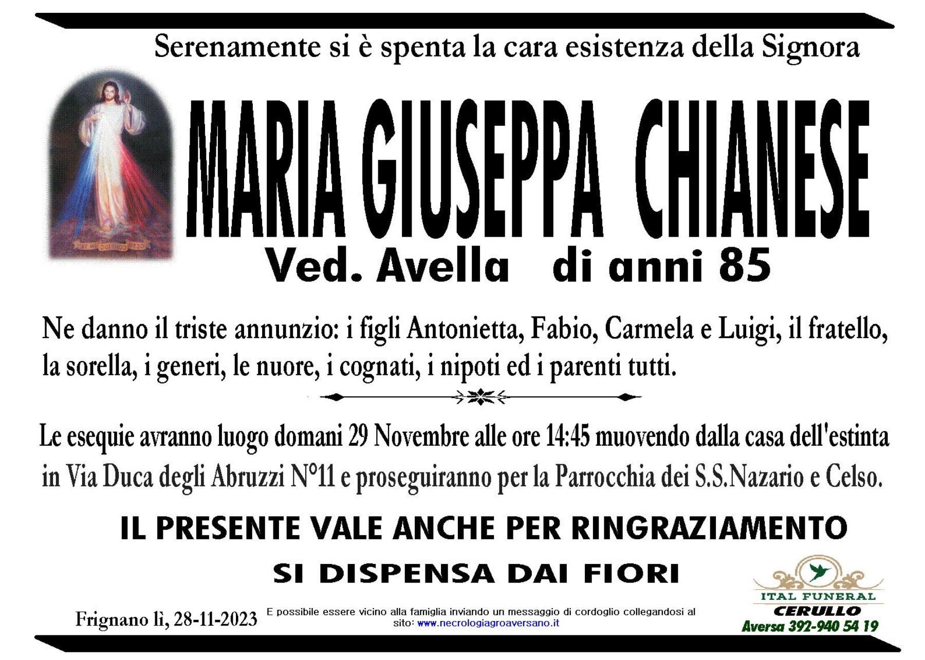 Maria Giuseppa Chianese