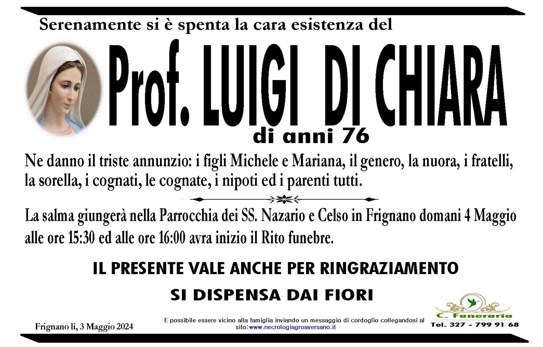 Prof. Luigi Di Chiara