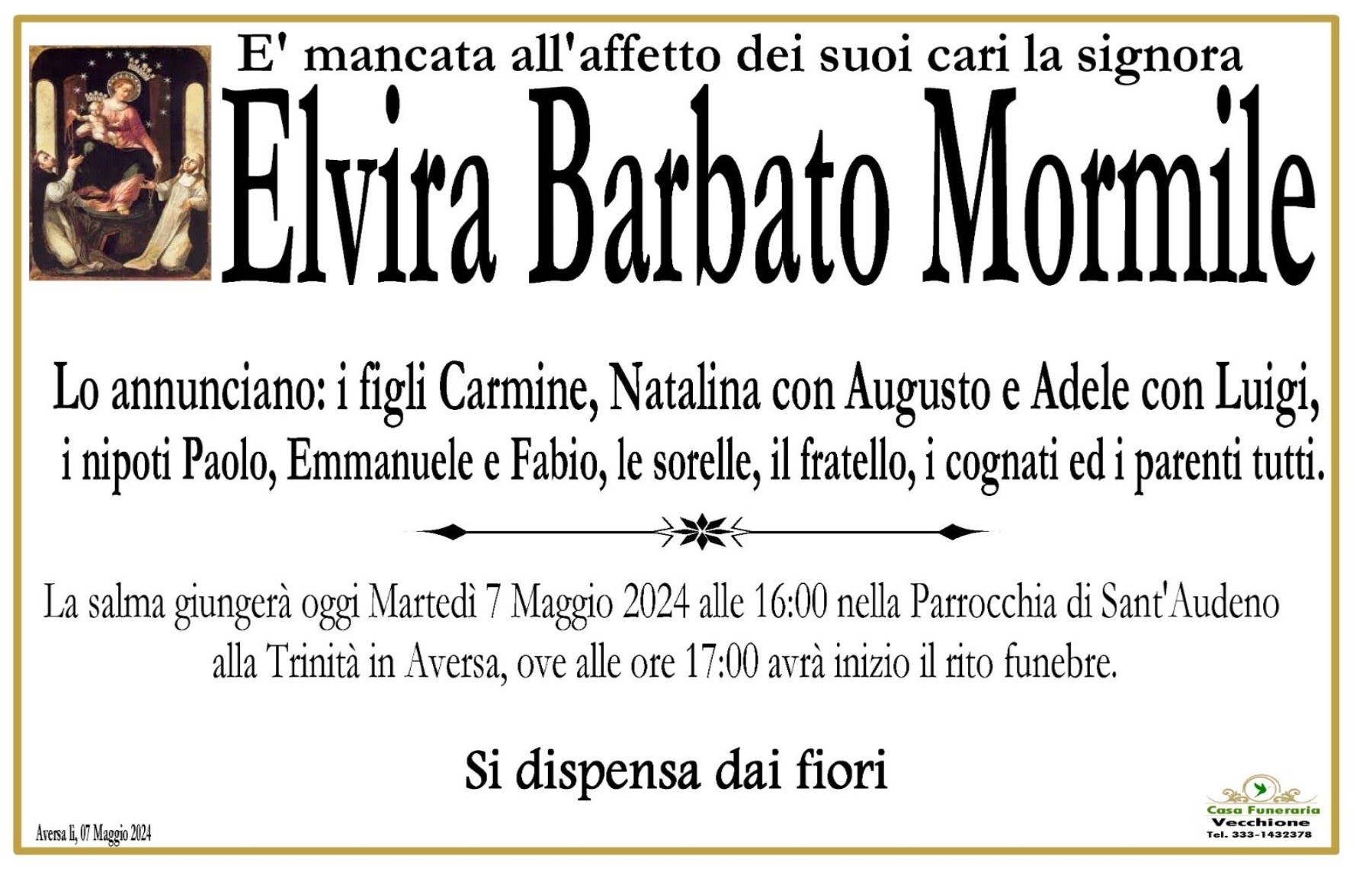 Elvira Barbato Mormile