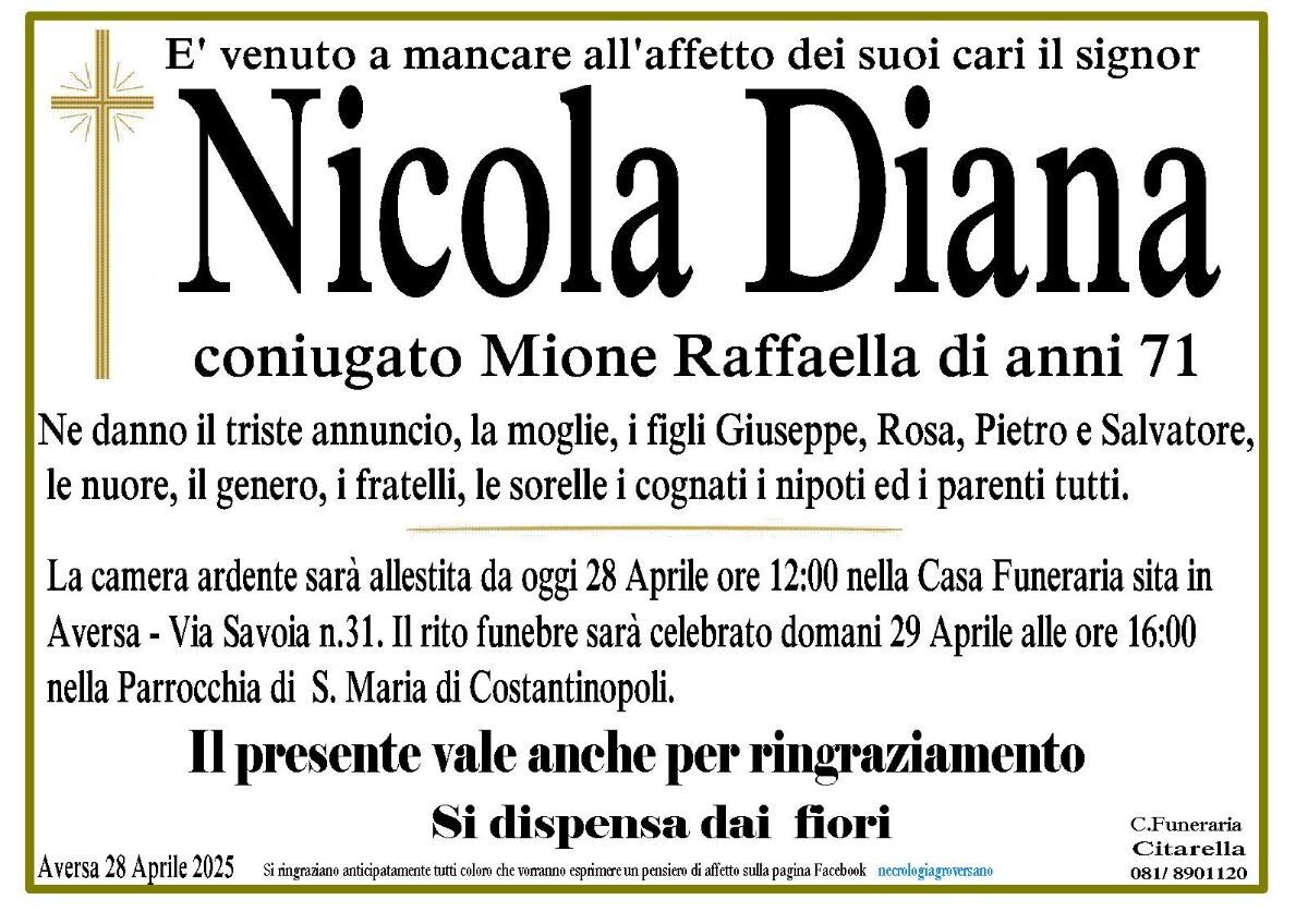 Nicola Diana Nicola Diana