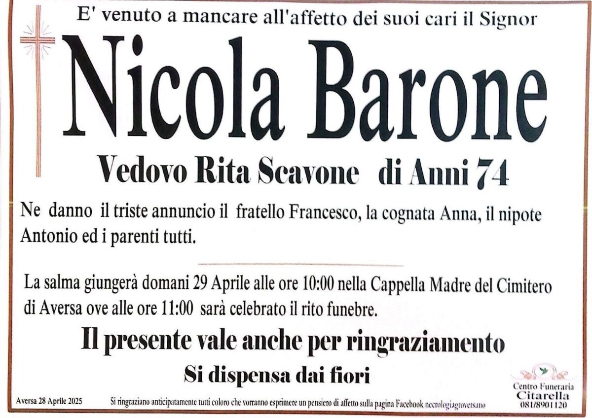 Nicola Barone Nicola Barone