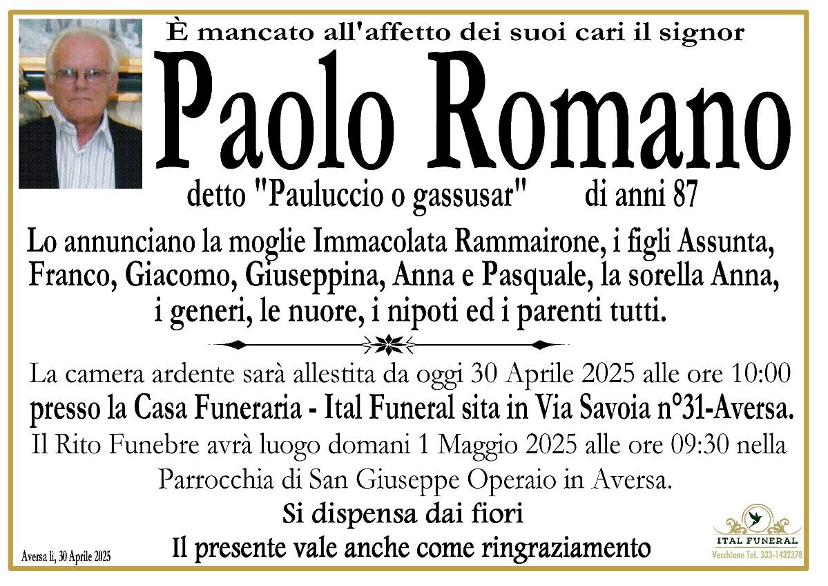 Paolo Romano Paolo Romano