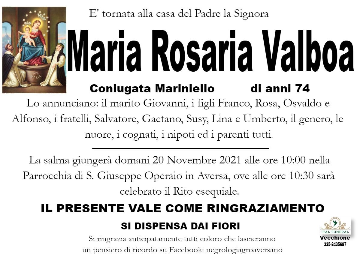 Maria Rosaria Valboa