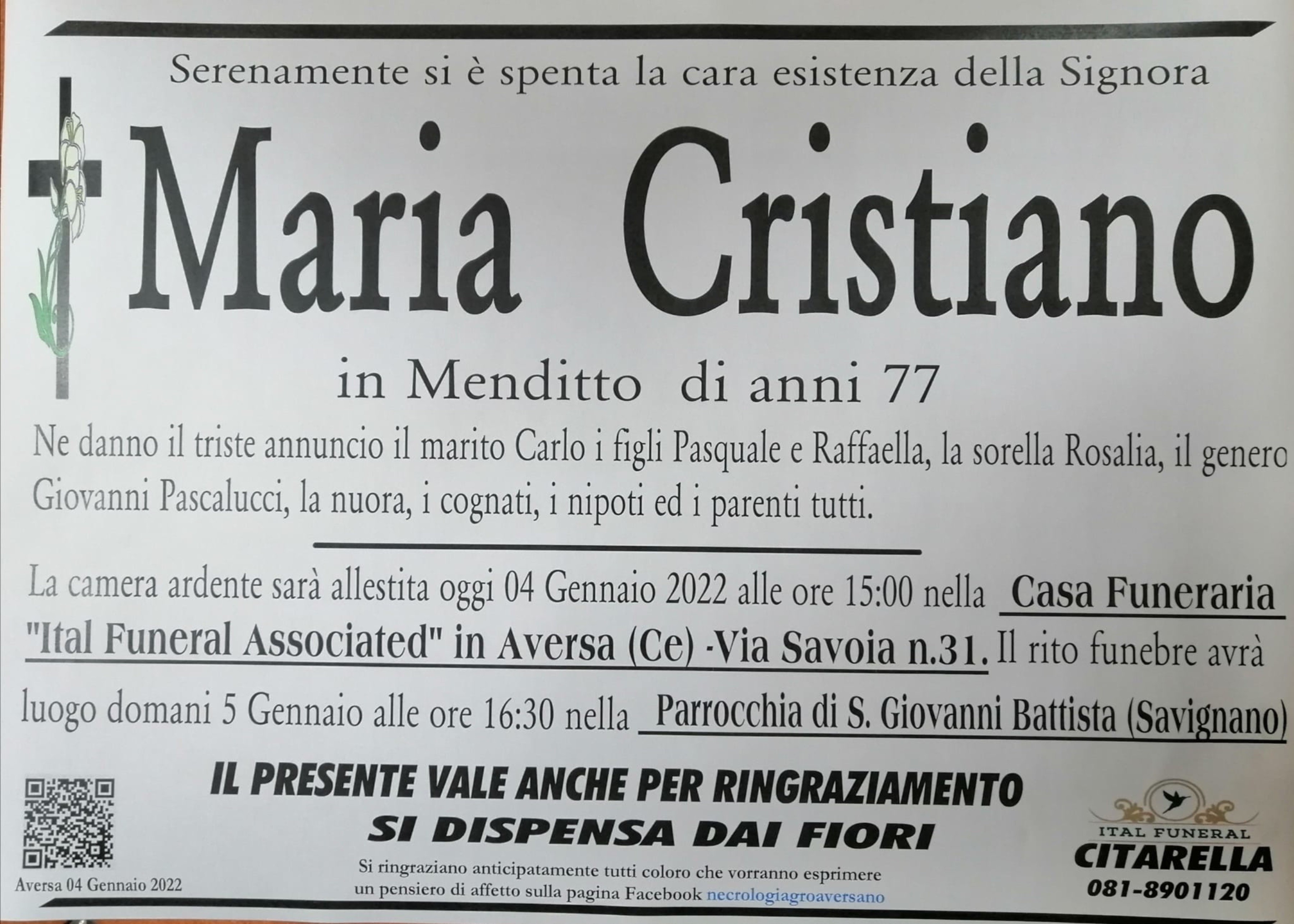 Maria Cristiano